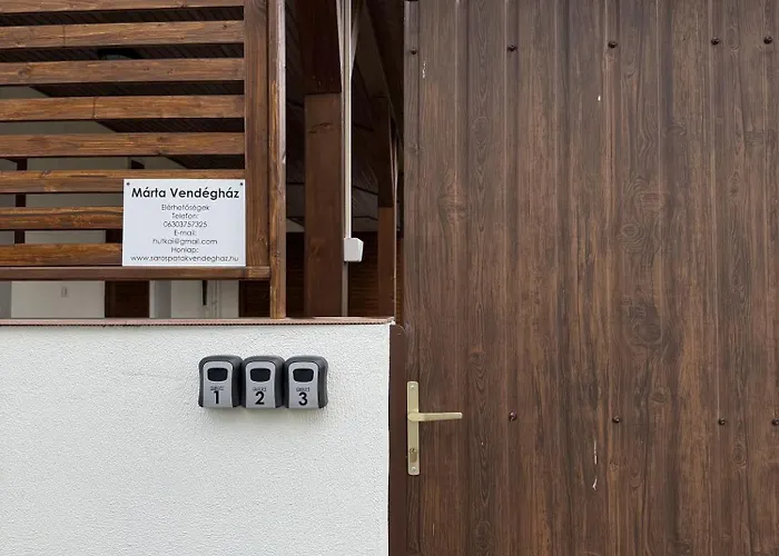 Marta Vendeghaz Apartament Sárospatak